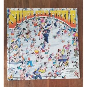 Blachon Marathon Heye Double Sided Super Star Puzzle Complete 1982
